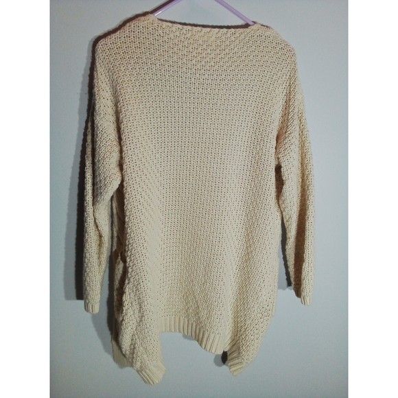 Women'sJanice Cable Knit Sweater Size Small Medium Off-white Color - Picture 6 of 16
